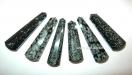 Snowflake Obsidian 8 Facet Massage Wands